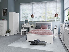 Furniture Mill Bacup Bedroom Collection in White