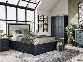 Furniture Mill Hove Blue Bedroom Collection